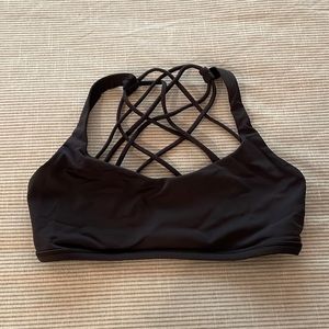 Lululemon strappy sports bra